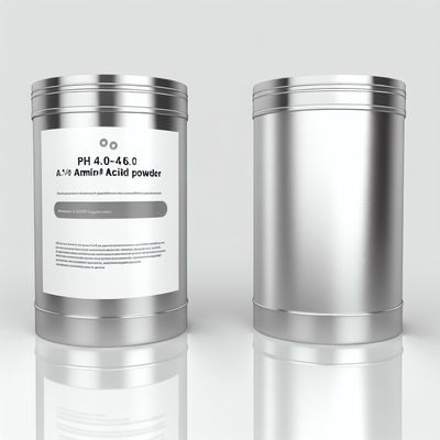 مسحوق الأحماض الأمينية بدرجة حموضة 4.0-6.0 مع رماد 0.2% كحد أدنى من مصدر النشا